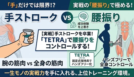 手ストロークの卒業「テンガTETRA（テトラ）」を使って「腰振り」の動きでリアルに鍛える
